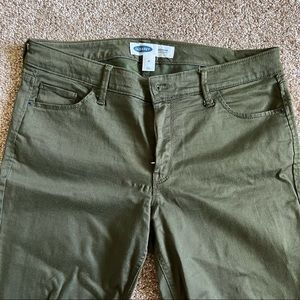 Olive Green Skinny Jeans